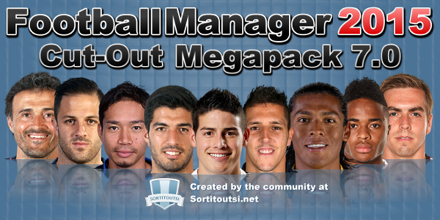 Football Manager 2014 Cut Out Facepack