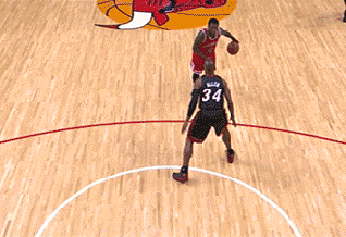 Nate Robinson's 3 dunks in 2 Minute Span vs. Lakers (GIF