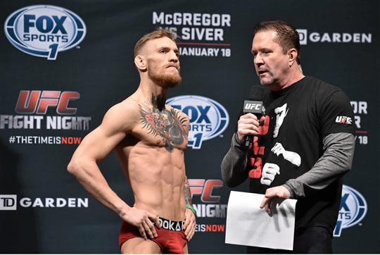 Ranking The Weigh-In Gauntness Of Conor McGregor For His 7 UFC Fights