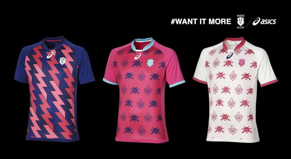 stade francais rugby jersey