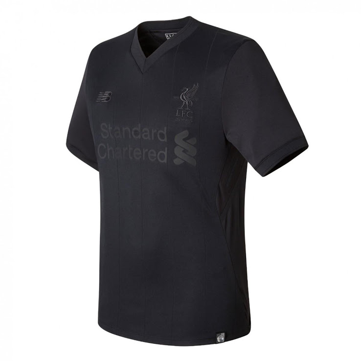 liverpool fc black shirt limited edition