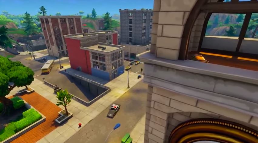 titled towers is not only a new location it looks to be the biggest location on the map altogether multiple floors what looks to be - new fortnite places