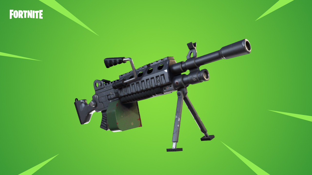 there s a new light machine gun which comes in a rare and epic rarity the good news is that while it s rare it can be found nearly everywhere - latest update on fortnite