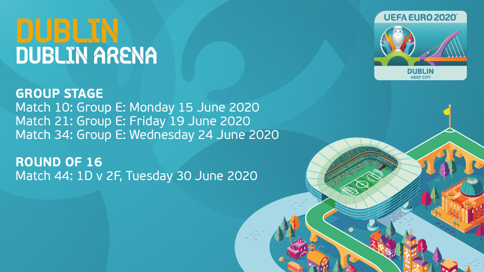 UEFA Confirm Dates For Euro 2020 Games In Dublin | Balls.ie