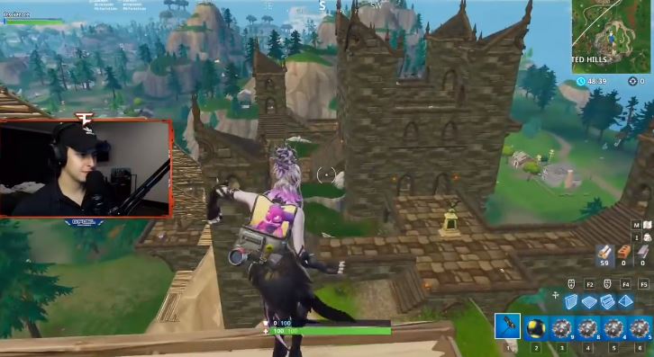 Where is the Haunted Castle in Fortnite