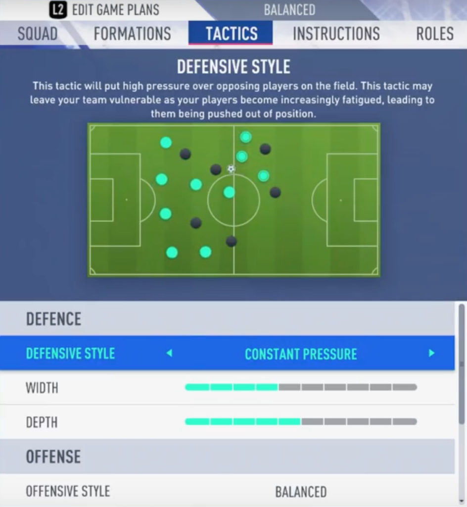 The Best Fifa 19 Custom Tactics To Get Your Team Winning Games Balls Ie