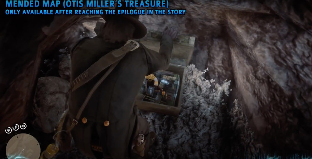 torn treasure map in Red dead redemption 2