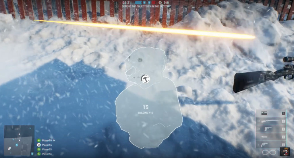 battlefield 5 snowman