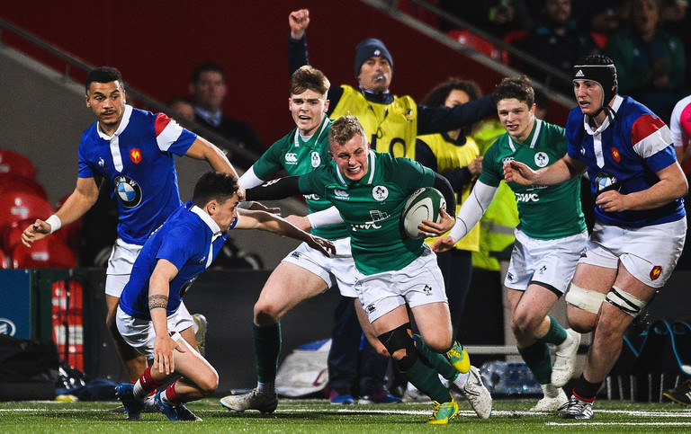 Craig Casey will play at the U20 Rugby World Cup this summer