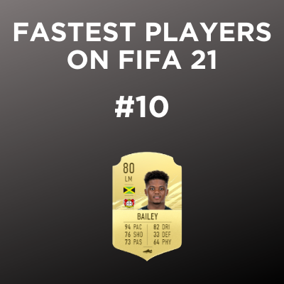 fastest players in fifa 10