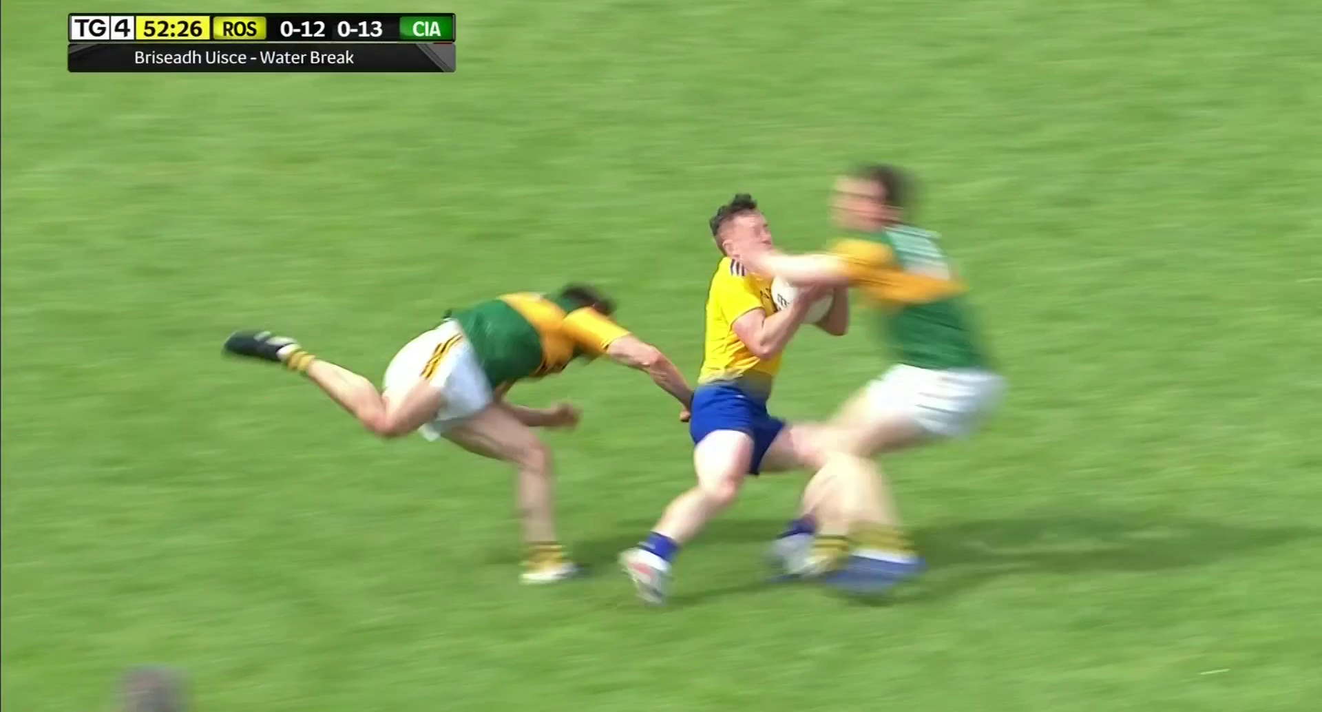 tadhg morley red card kerry roscommon