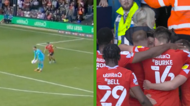 Luton Town Score Incredibly Sneaky Goal To Secure Championship Play-Off Spot